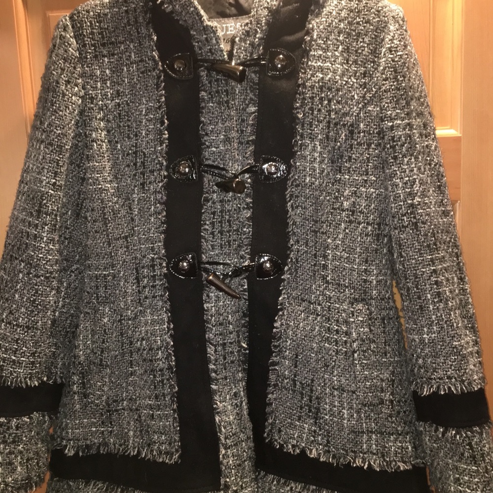 Guess❓❓button down pea coat 🧥